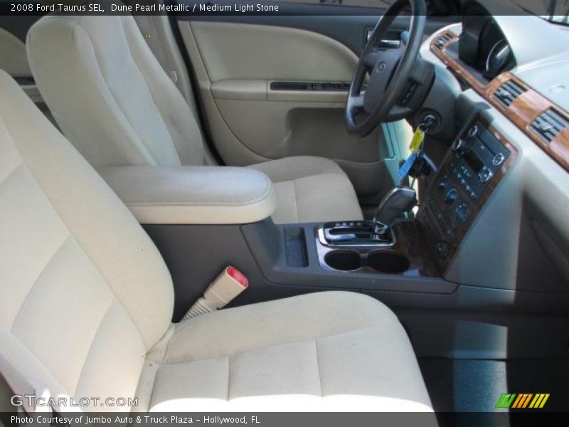Dune Pearl Metallic / Medium Light Stone 2008 Ford Taurus SEL