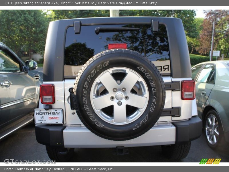 Bright Silver Metallic / Dark Slate Gray/Medium Slate Gray 2010 Jeep Wrangler Sahara 4x4