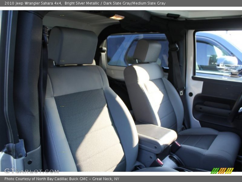 Bright Silver Metallic / Dark Slate Gray/Medium Slate Gray 2010 Jeep Wrangler Sahara 4x4