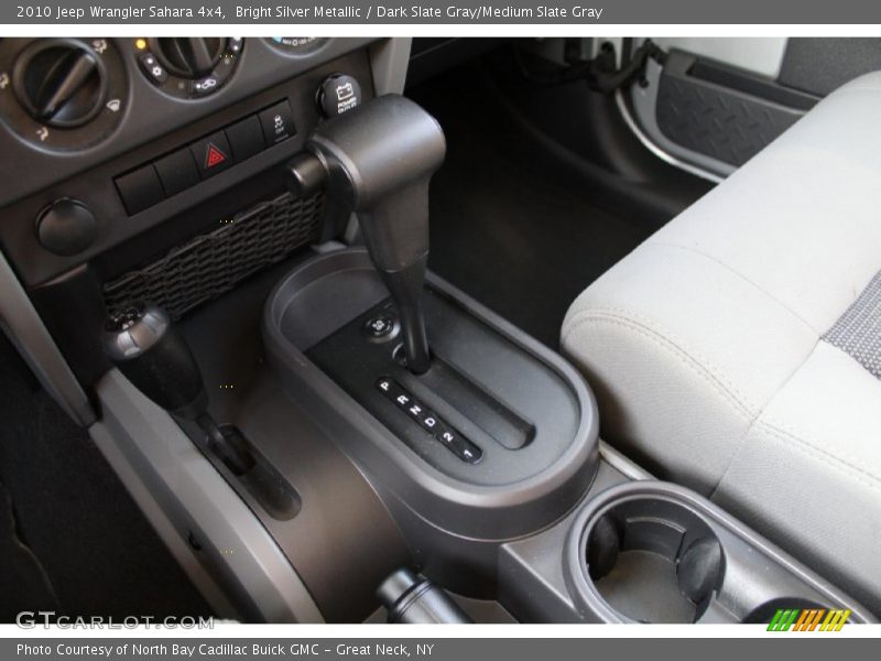 Bright Silver Metallic / Dark Slate Gray/Medium Slate Gray 2010 Jeep Wrangler Sahara 4x4