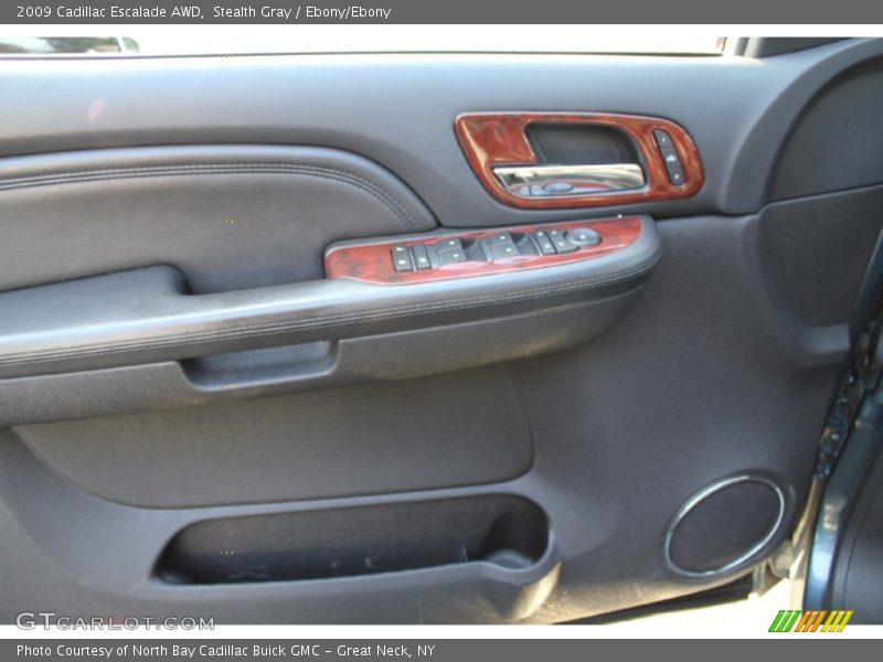 Stealth Gray / Ebony/Ebony 2009 Cadillac Escalade AWD