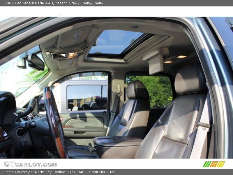 Stealth Gray / Ebony/Ebony 2009 Cadillac Escalade AWD