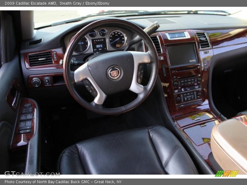 Stealth Gray / Ebony/Ebony 2009 Cadillac Escalade AWD
