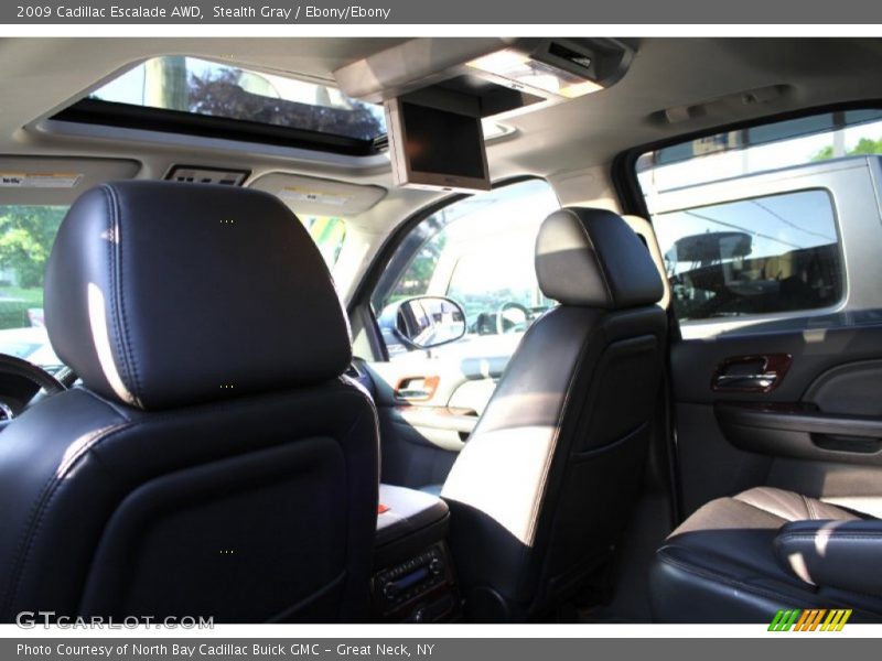 Stealth Gray / Ebony/Ebony 2009 Cadillac Escalade AWD