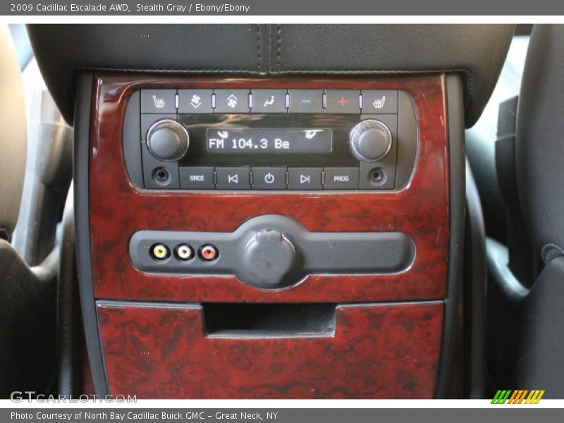 Stealth Gray / Ebony/Ebony 2009 Cadillac Escalade AWD
