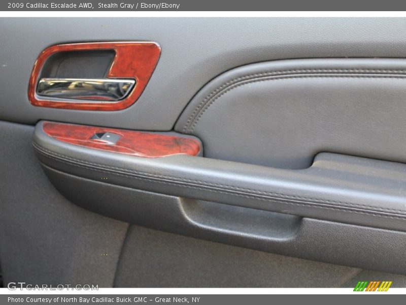 Stealth Gray / Ebony/Ebony 2009 Cadillac Escalade AWD