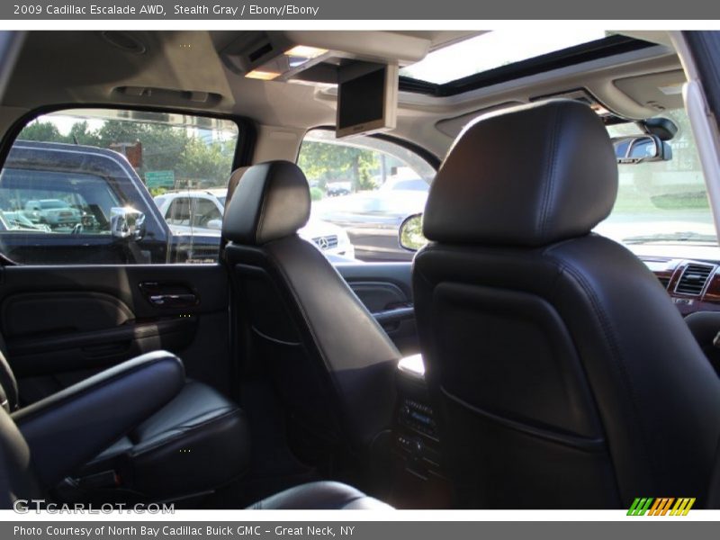 Stealth Gray / Ebony/Ebony 2009 Cadillac Escalade AWD
