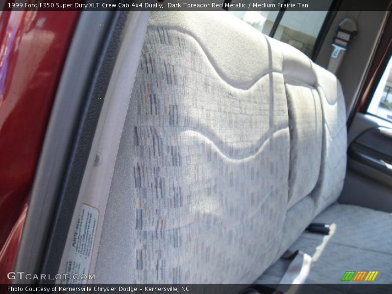 Dark Toreador Red Metallic / Medium Prairie Tan 1999 Ford F350 Super Duty XLT Crew Cab 4x4 Dually