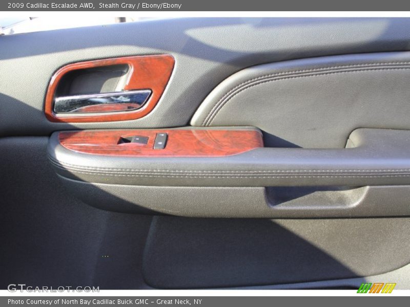 Stealth Gray / Ebony/Ebony 2009 Cadillac Escalade AWD