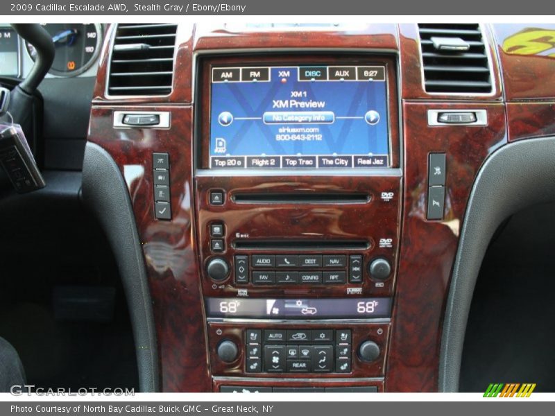 Stealth Gray / Ebony/Ebony 2009 Cadillac Escalade AWD