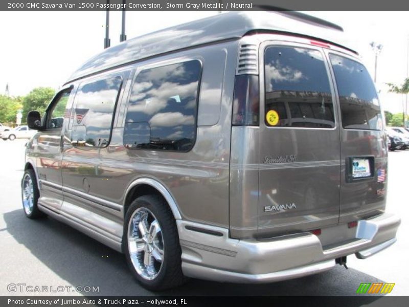 Storm Gray Metallic / Neutral 2000 GMC Savana Van 1500 Passenger Conversion