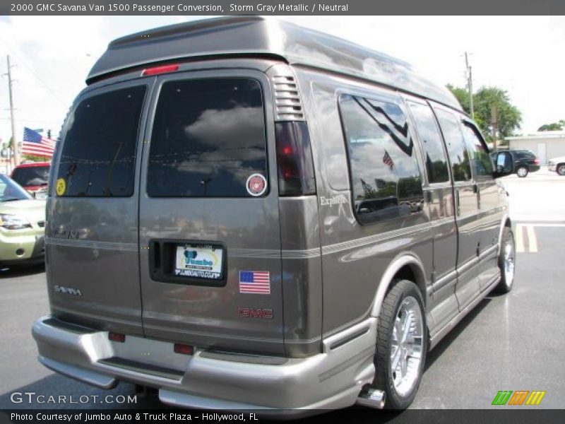 Storm Gray Metallic / Neutral 2000 GMC Savana Van 1500 Passenger Conversion