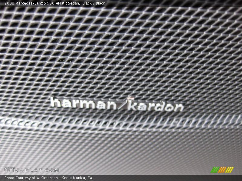 Black / Black 2008 Mercedes-Benz S 550 4Matic Sedan