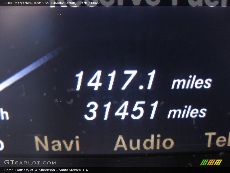 Black / Black 2008 Mercedes-Benz S 550 4Matic Sedan