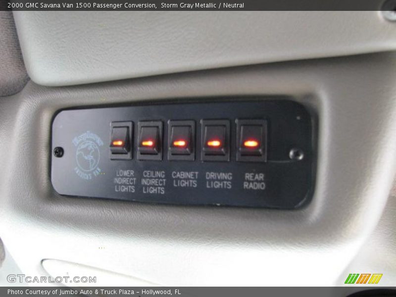 Storm Gray Metallic / Neutral 2000 GMC Savana Van 1500 Passenger Conversion