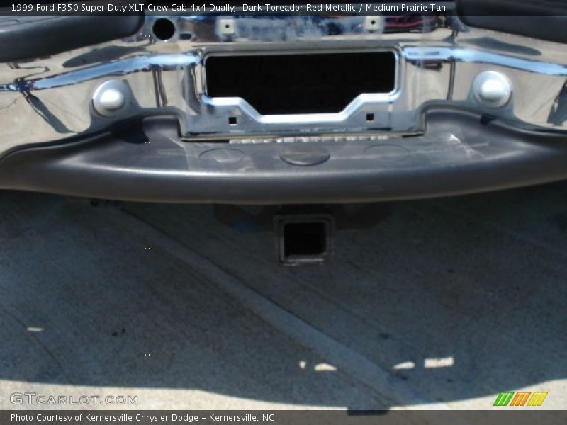 Dark Toreador Red Metallic / Medium Prairie Tan 1999 Ford F350 Super Duty XLT Crew Cab 4x4 Dually