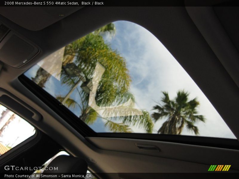 Black / Black 2008 Mercedes-Benz S 550 4Matic Sedan