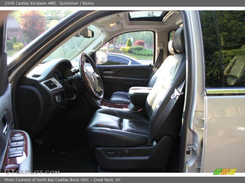 Quicksilver / Ebony 2008 Cadillac Escalade AWD