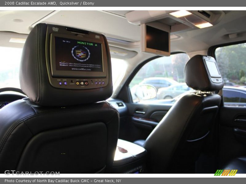 Quicksilver / Ebony 2008 Cadillac Escalade AWD