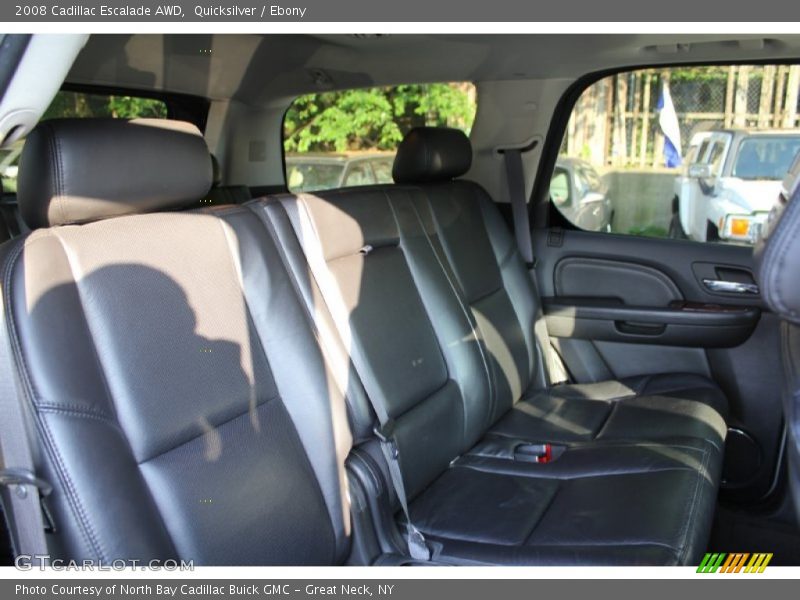 Quicksilver / Ebony 2008 Cadillac Escalade AWD