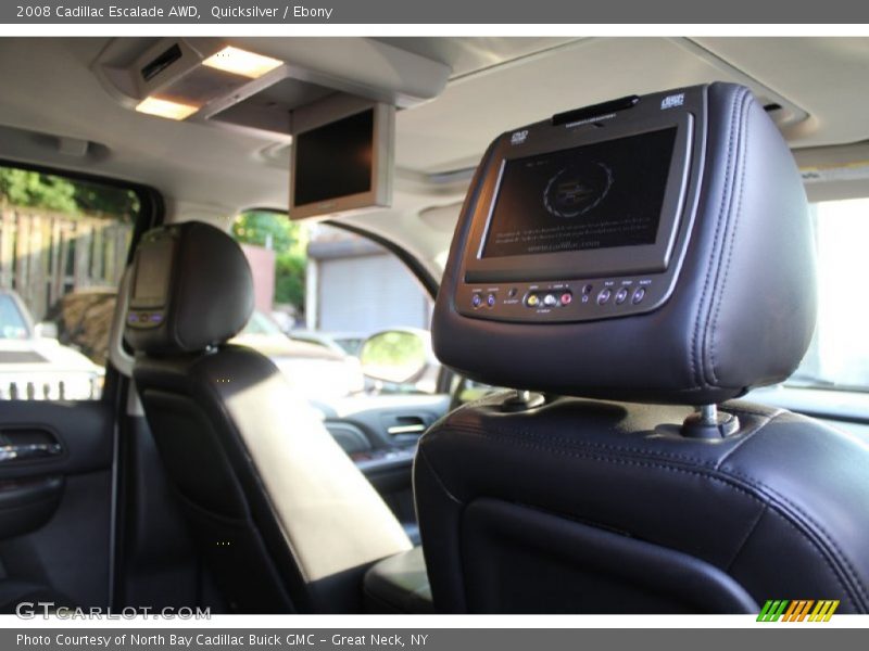 Quicksilver / Ebony 2008 Cadillac Escalade AWD