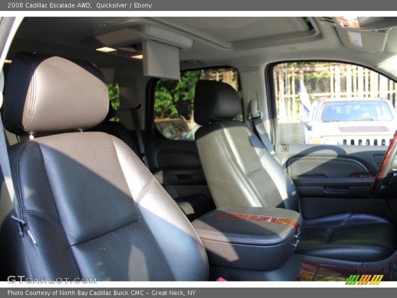 Quicksilver / Ebony 2008 Cadillac Escalade AWD