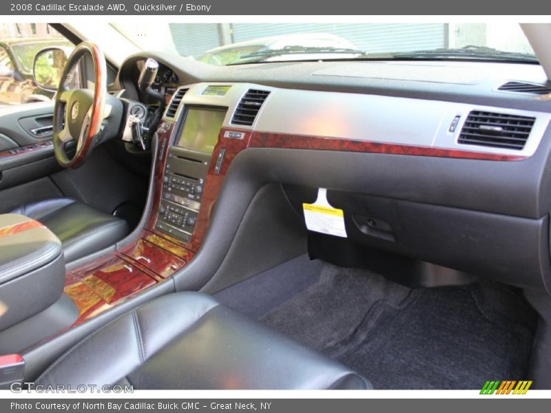 Quicksilver / Ebony 2008 Cadillac Escalade AWD