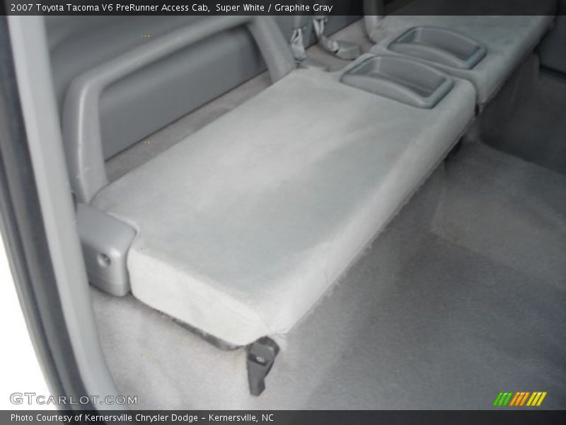 Super White / Graphite Gray 2007 Toyota Tacoma V6 PreRunner Access Cab