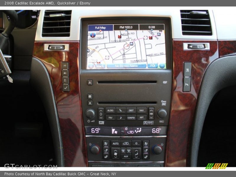 Quicksilver / Ebony 2008 Cadillac Escalade AWD