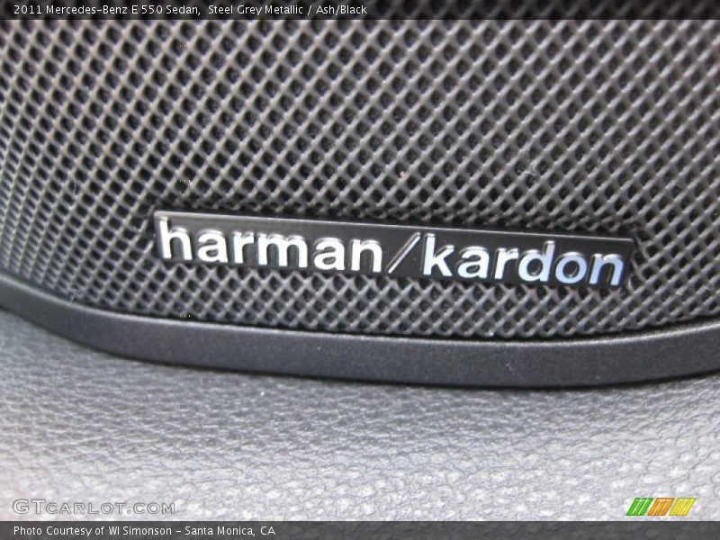 Steel Grey Metallic / Ash/Black 2011 Mercedes-Benz E 550 Sedan