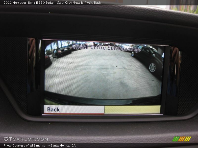Steel Grey Metallic / Ash/Black 2011 Mercedes-Benz E 550 Sedan