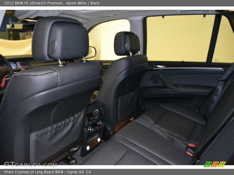 Alpine White / Black 2012 BMW X5 xDrive35i Premium