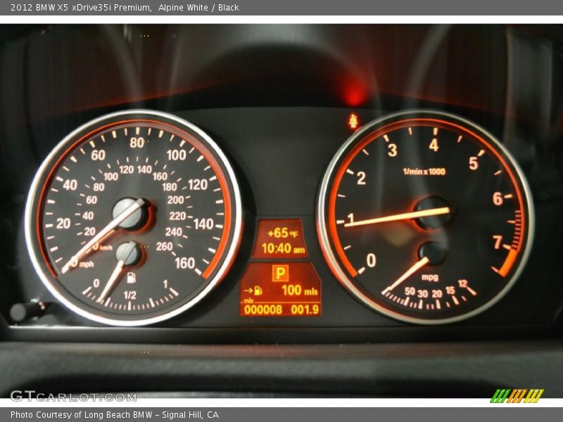  2012 X5 xDrive35i Premium xDrive35i Premium Gauges