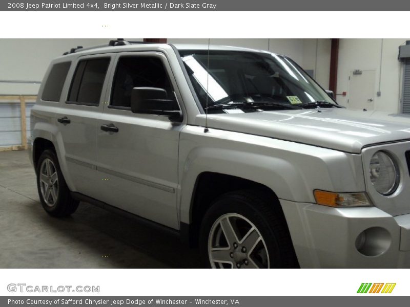 Bright Silver Metallic / Dark Slate Gray 2008 Jeep Patriot Limited 4x4