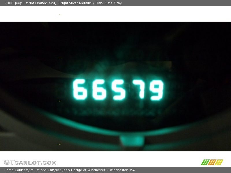 Bright Silver Metallic / Dark Slate Gray 2008 Jeep Patriot Limited 4x4