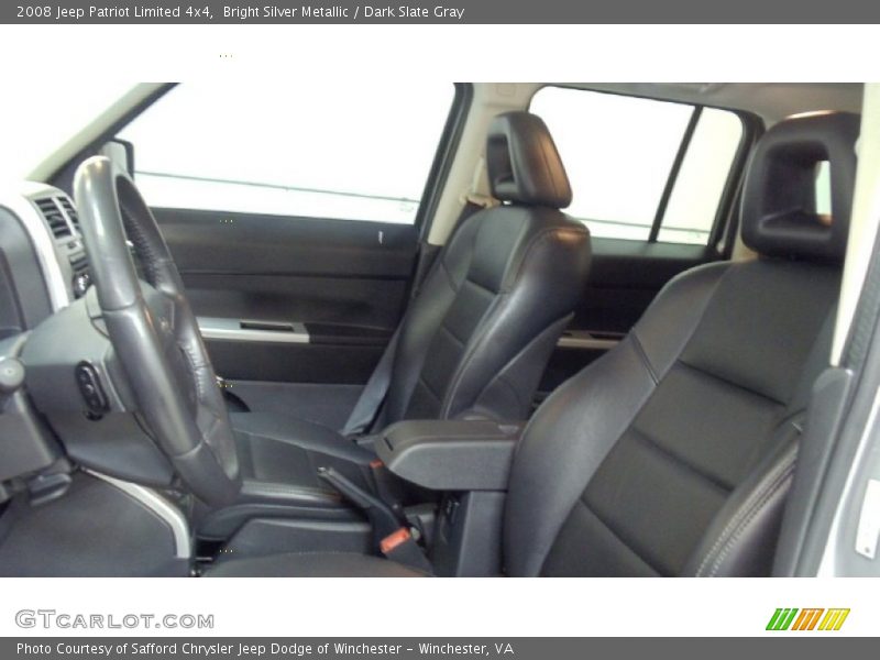 Bright Silver Metallic / Dark Slate Gray 2008 Jeep Patriot Limited 4x4