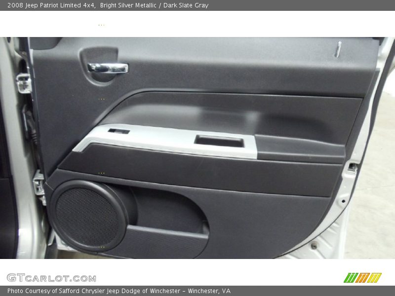 Bright Silver Metallic / Dark Slate Gray 2008 Jeep Patriot Limited 4x4