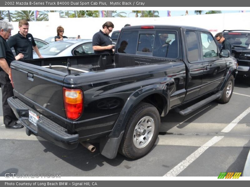 Mystic Black / Gray 2002 Mazda B-Series Truck B4000 Dual Sport Cab Plus