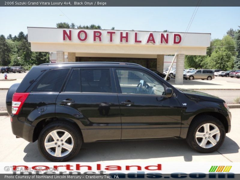 Black Onyx / Beige 2006 Suzuki Grand Vitara Luxury 4x4