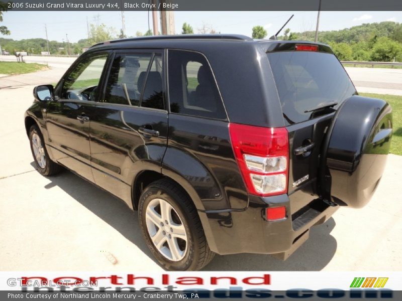 Black Onyx / Beige 2006 Suzuki Grand Vitara Luxury 4x4