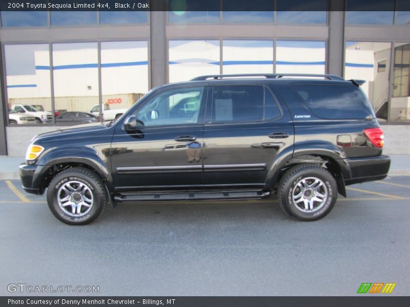 Black / Oak 2004 Toyota Sequoia Limited 4x4