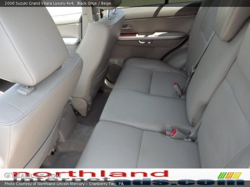 Black Onyx / Beige 2006 Suzuki Grand Vitara Luxury 4x4