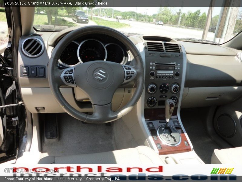 Black Onyx / Beige 2006 Suzuki Grand Vitara Luxury 4x4