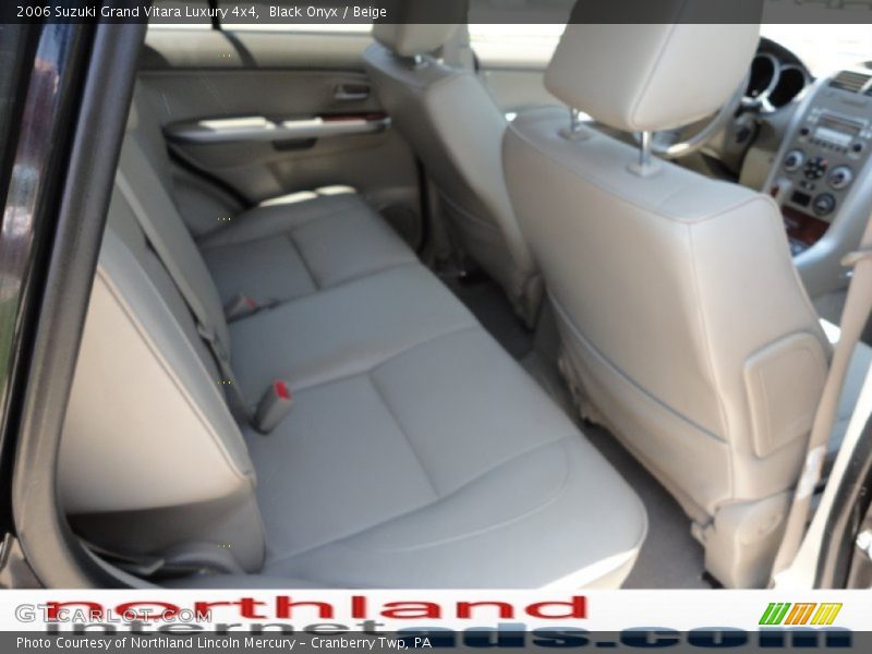 Black Onyx / Beige 2006 Suzuki Grand Vitara Luxury 4x4
