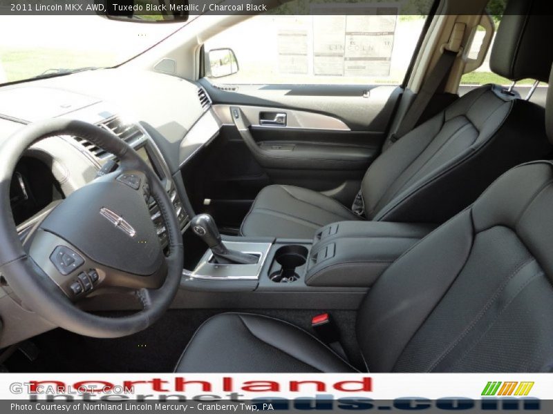 Tuxedo Black Metallic / Charcoal Black 2011 Lincoln MKX AWD