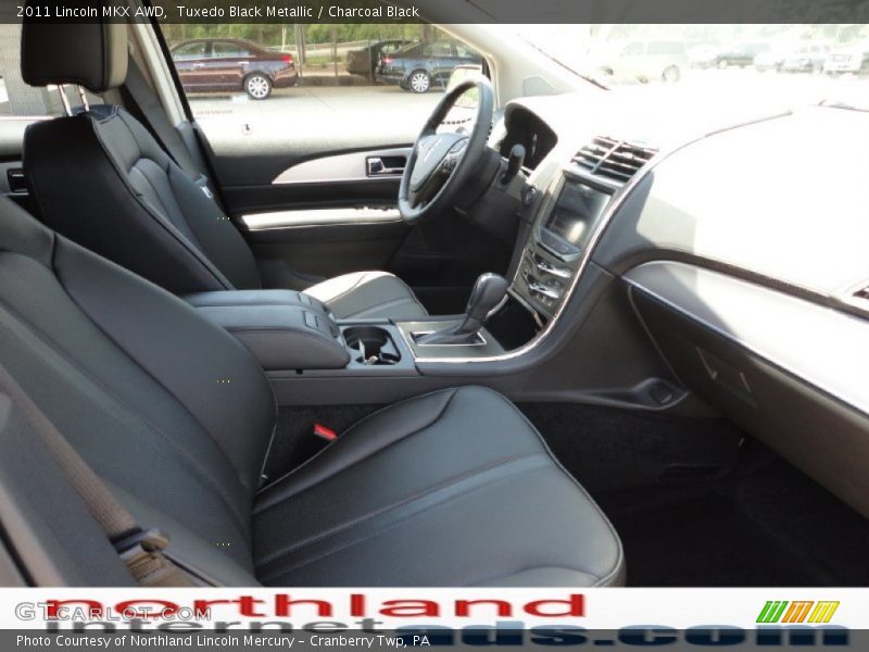 Tuxedo Black Metallic / Charcoal Black 2011 Lincoln MKX AWD
