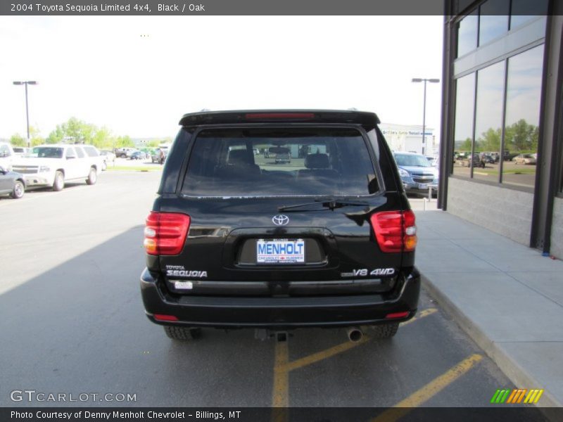 Black / Oak 2004 Toyota Sequoia Limited 4x4