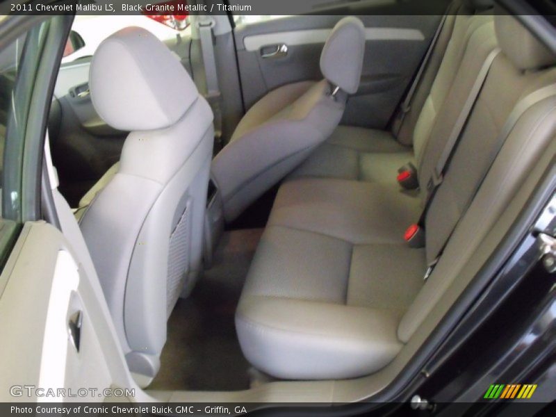 Black Granite Metallic / Titanium 2011 Chevrolet Malibu LS