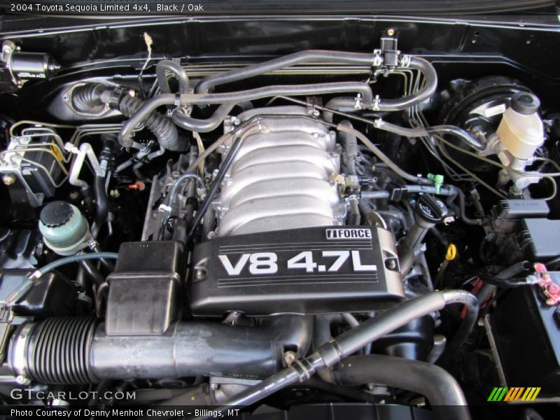 Black / Oak 2004 Toyota Sequoia Limited 4x4