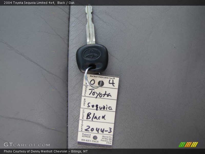 Black / Oak 2004 Toyota Sequoia Limited 4x4
